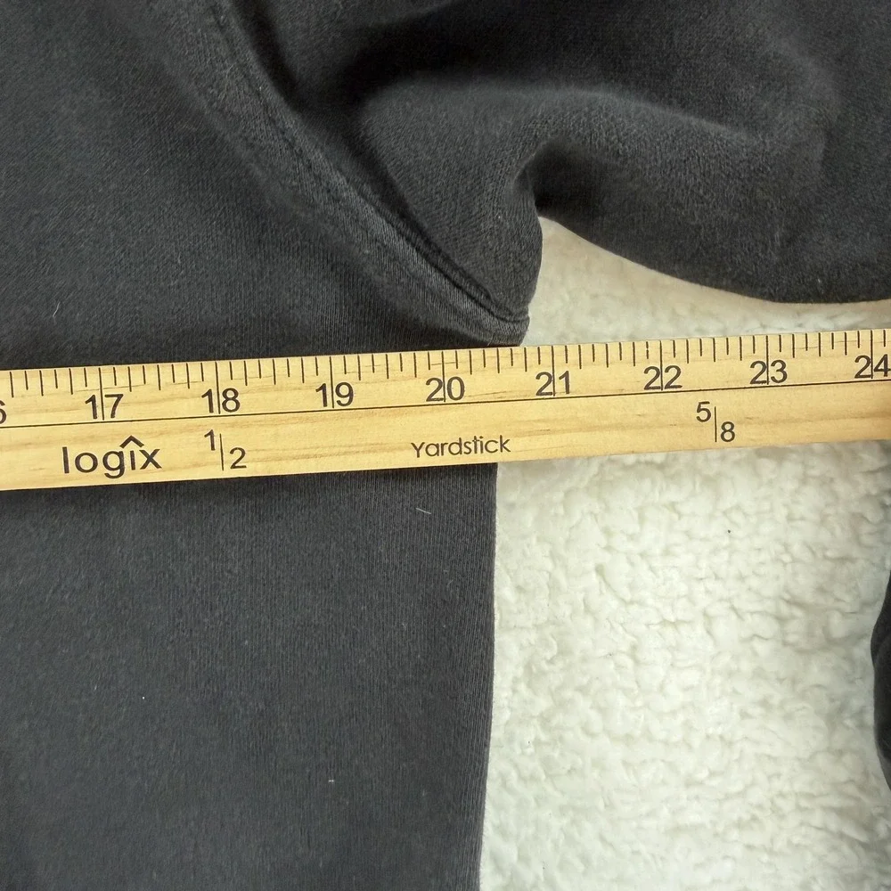 The North Face Hoodie Sweatshirt Mens Small Black‎ Pullover Big Logo Graphic
